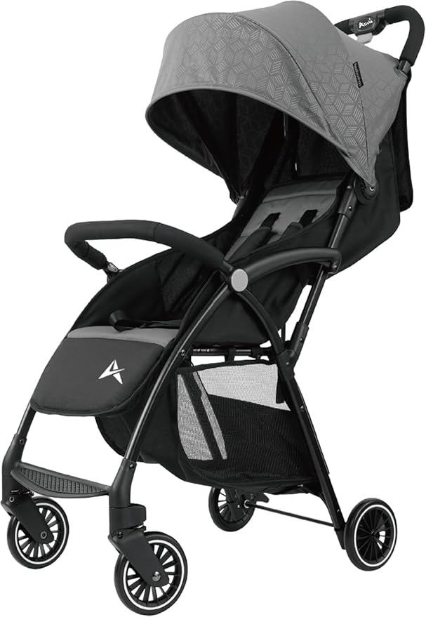 Alivio Lightweight Pushchair - Compact Folding Baby Stroller For 0-3 Years With Mosquito Net And Adjustable Handle