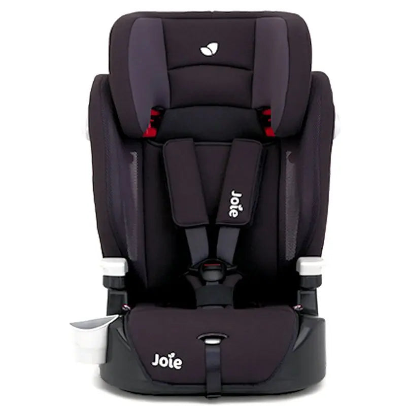 Joie Elevate Group 1 2 3 High Back Booster Car Seat Two Tone Black - Three Seats In One From 9Kg To 36Kg