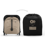 Kinderkraft Nebo Compact Stroller - Ultra Light Travel Companion With EVA Wheels