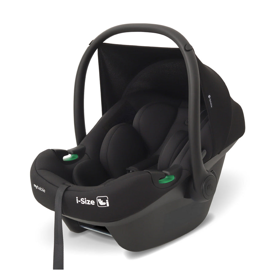 My Babiie I-Size Infant Carrier Car Seat - Safe Rearward Facing Travel With Newborn Inlay And ISOFIX Compatibility