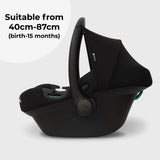 My Babiie I-Size Infant Carrier Car Seat - Safe Rearward Facing Travel With Newborn Inlay And ISOFIX Compatibility
