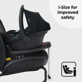 My Babiie I-Size Infant Carrier Car Seat - Safe Rearward Facing Travel With Newborn Inlay And ISOFIX Compatibility