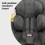 My Babiie I-Size Infant Carrier Car Seat - Safe Rearward Facing Travel With Newborn Inlay And ISOFIX Compatibility