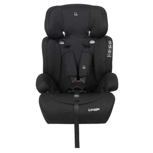 Puggle Maxi Gro Comfort Group 1/2/3 Eco Car Seat Booster Seat - Grows With Your Child From 9 Months To 12 Years