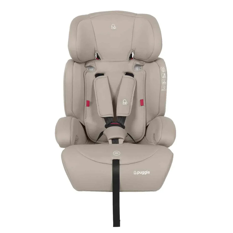 Puggle Maxi Gro Comfort Group 1 2 3 Eco Car Seat Booster Seat - Grows With Your Child From 9 Months To 12 Years